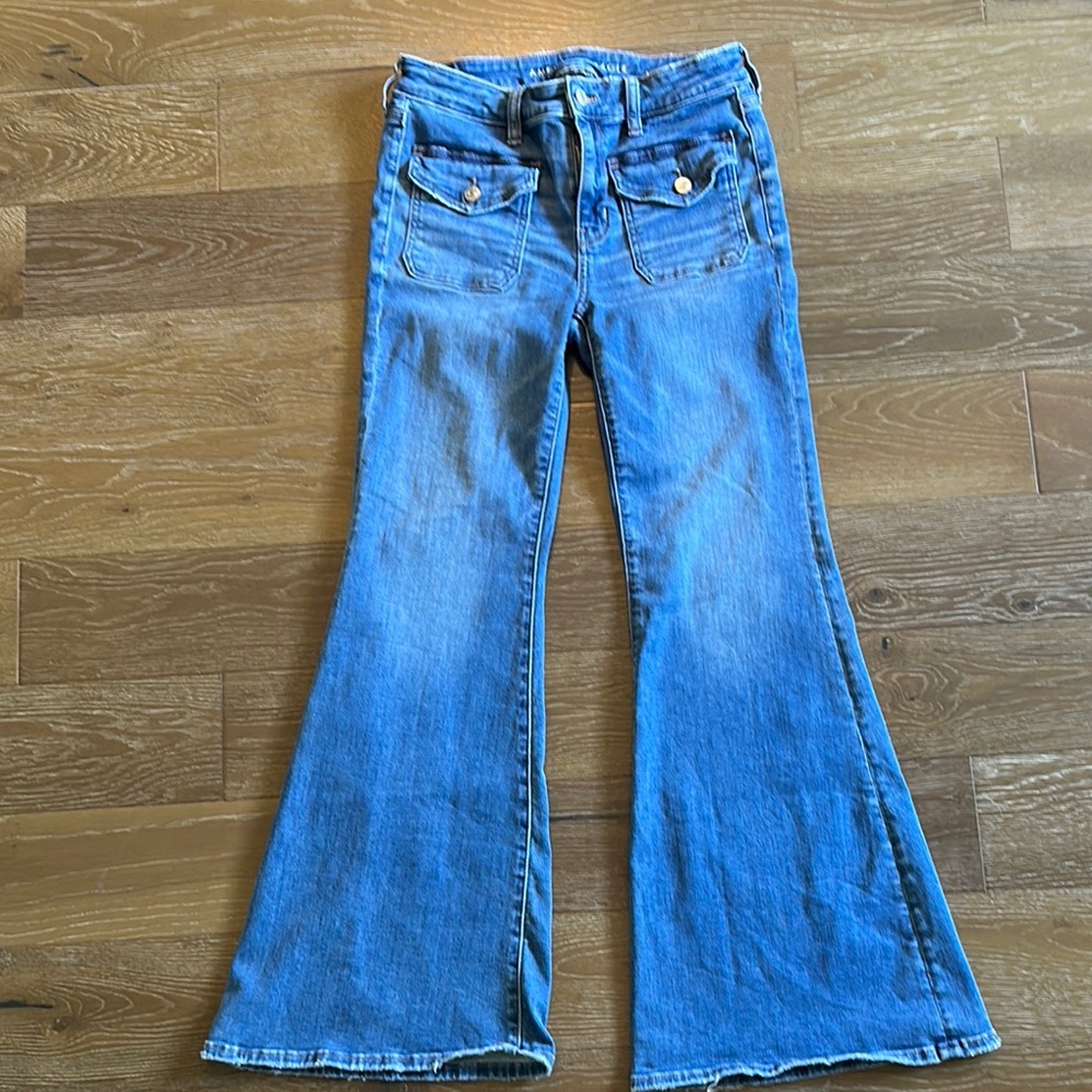 American Eagle Festival Flare jeans
